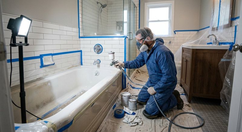 Fiberglass Tub Refinishing in Denver, CO